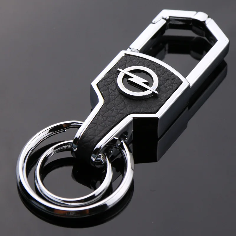 KUNBABY, серебряная кожа, автомобильный брелок для ключей, лучший подарок для Opel insignia zafira corsa astra h