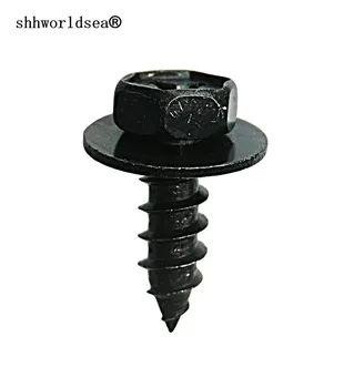

shhworldsea 100/300/1000 Bumper Screw car metal retainer clips auto fastener clips automotive rivet clips for Toyota 90159-60498