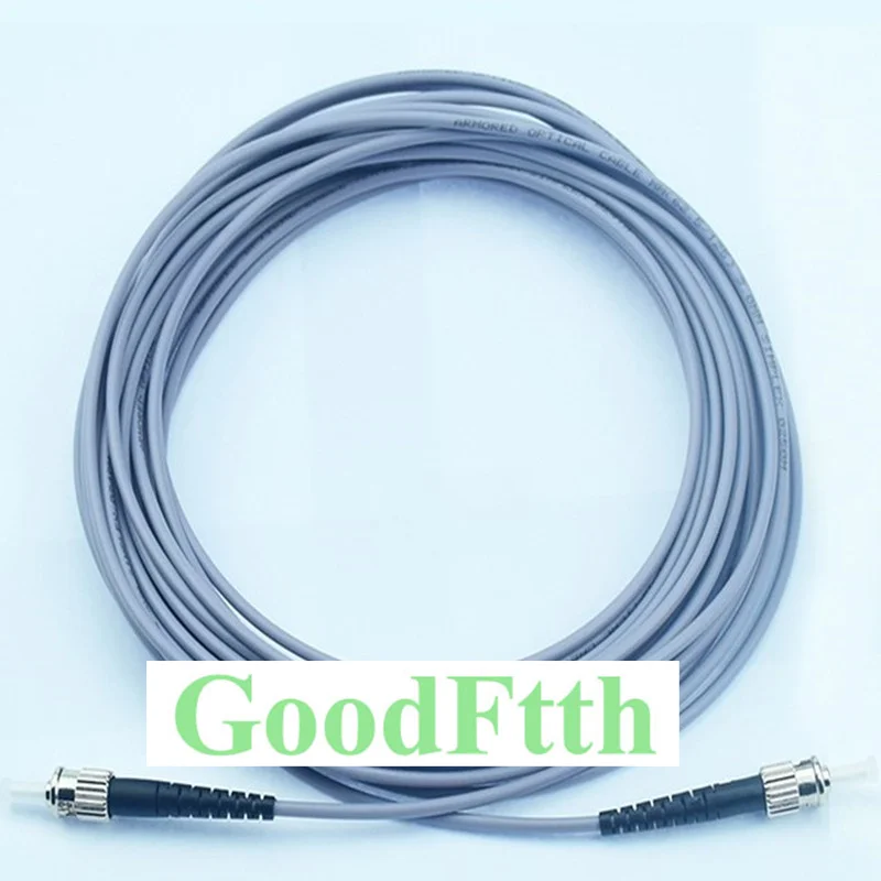 

Armoured armored Patch Cord Jumper ST-ST Multimode 50/125 OM2 Simplex GoodFtth 1-15m