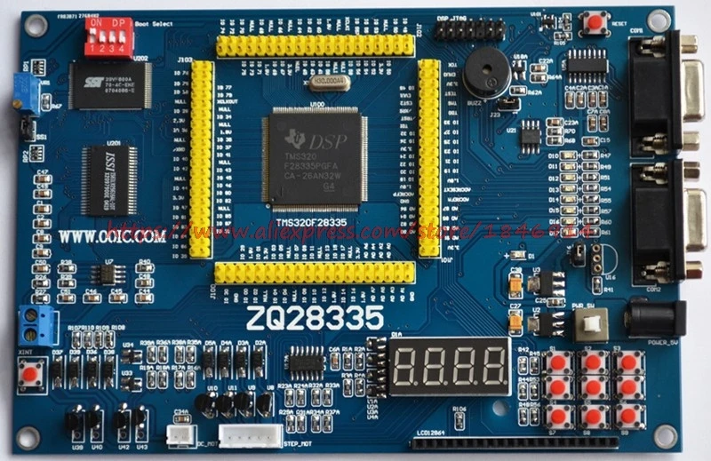 Бесплатная доставка dsp28335 Совет по развитию tms320f28335 DSP обучения доска 00ic zq28335 Совет по развитию