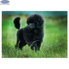 DIY Pet фото на заказ Алмазная вышивка крестиком 5D Алмазная вышивка Пудель гном Стразы цифровой декор из алмазной мозаики