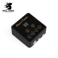 Solong Tattoo легкий переносной источник питания функциональный цифровой Перманентный макияж мощность используется для губ подводка для глаз бровей и татуировки P183