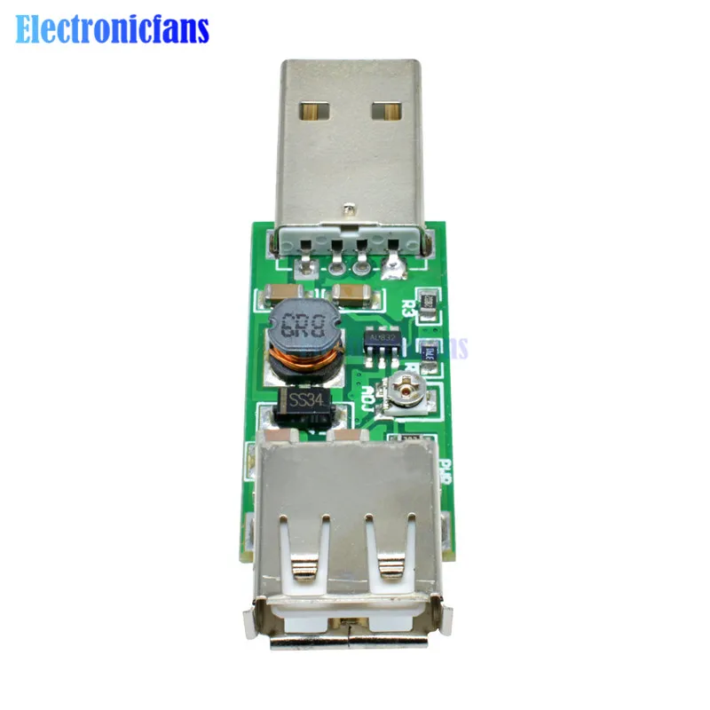 Флуоресцентный преобразователь напряжения diymore USB от 5 в до 6 15 регулируемый макс. 7
