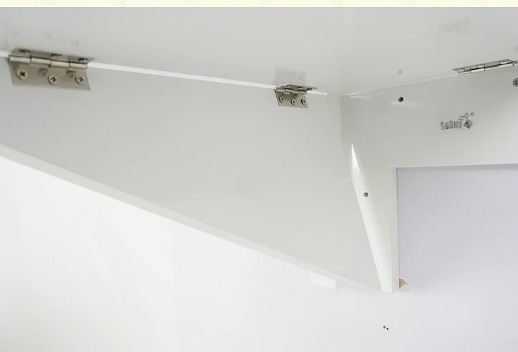 70*45CM Rectangular Laptop Table Wall Mount Dining Table Solid Wood Folding Table Wall Hanging Coffee Table