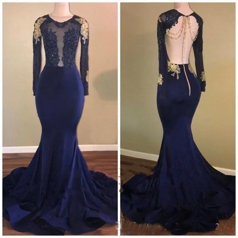 prom dresses 2019 navy blue