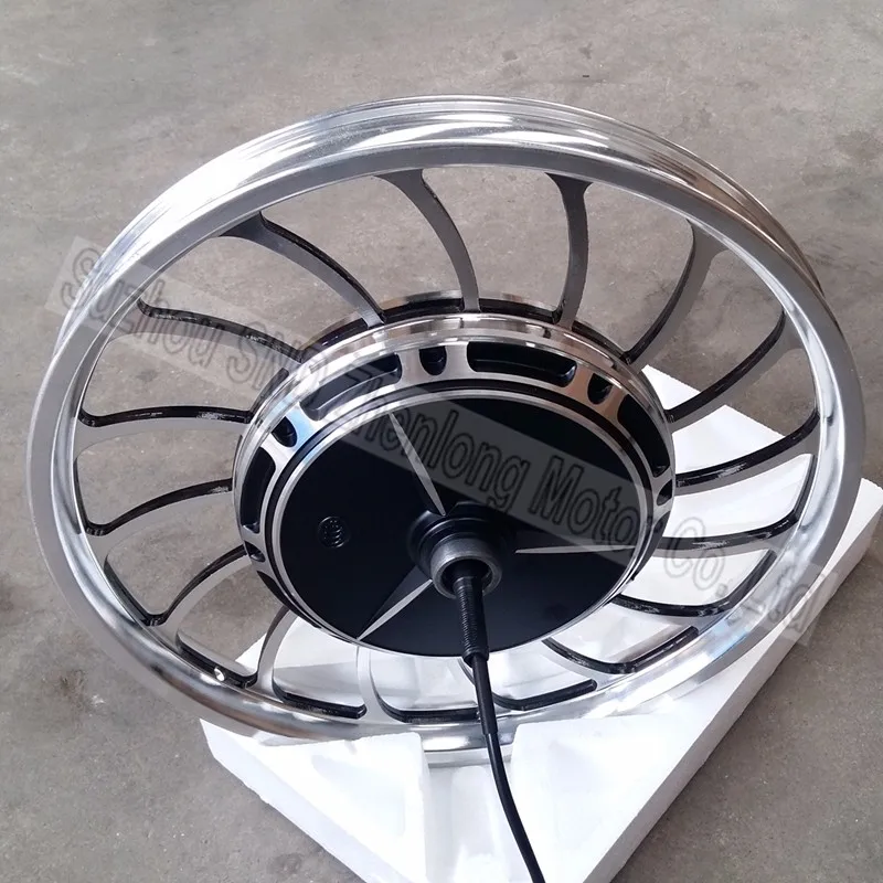 Sale Electric bike hub motor 20inch integrated wheel 48V60V72v 1000W/ e-scooter brushless strong and easy install hub motor G-M168 4