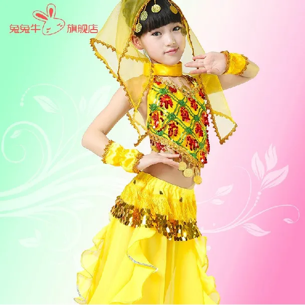 DB23588 kids belly dance costumes-3