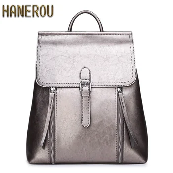 

Famous Brand Backpack 2019 Fashion Women Backpacks Vintage School Bags For Girls PU Leather Backpack Mochilas Mujer Sac A Dos