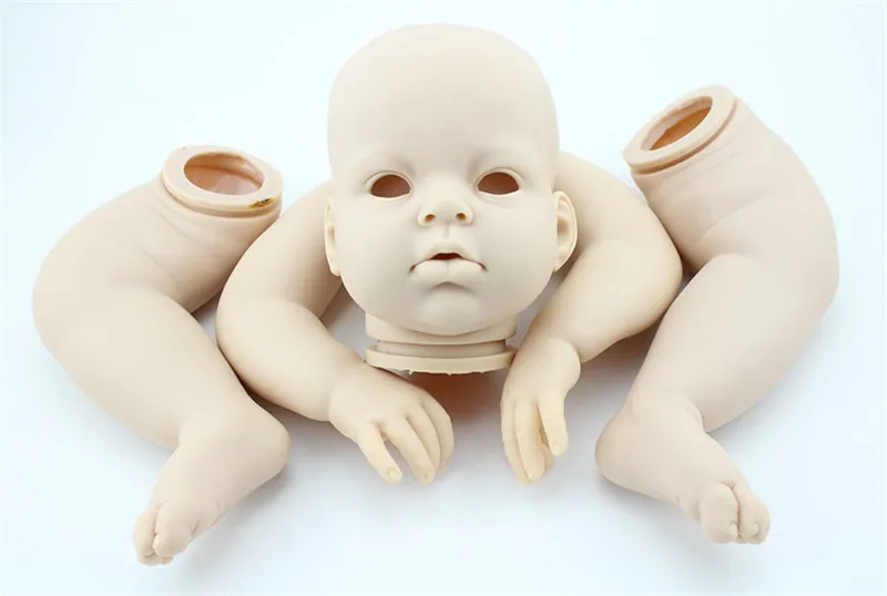 Супер хорошая цена 70 см 2" Настоящее прикосновение силикона Винил Reborn Baby Doll Набор для создания Reborn Baby Doll для детей Горячие аксессуары - Цвет: one set