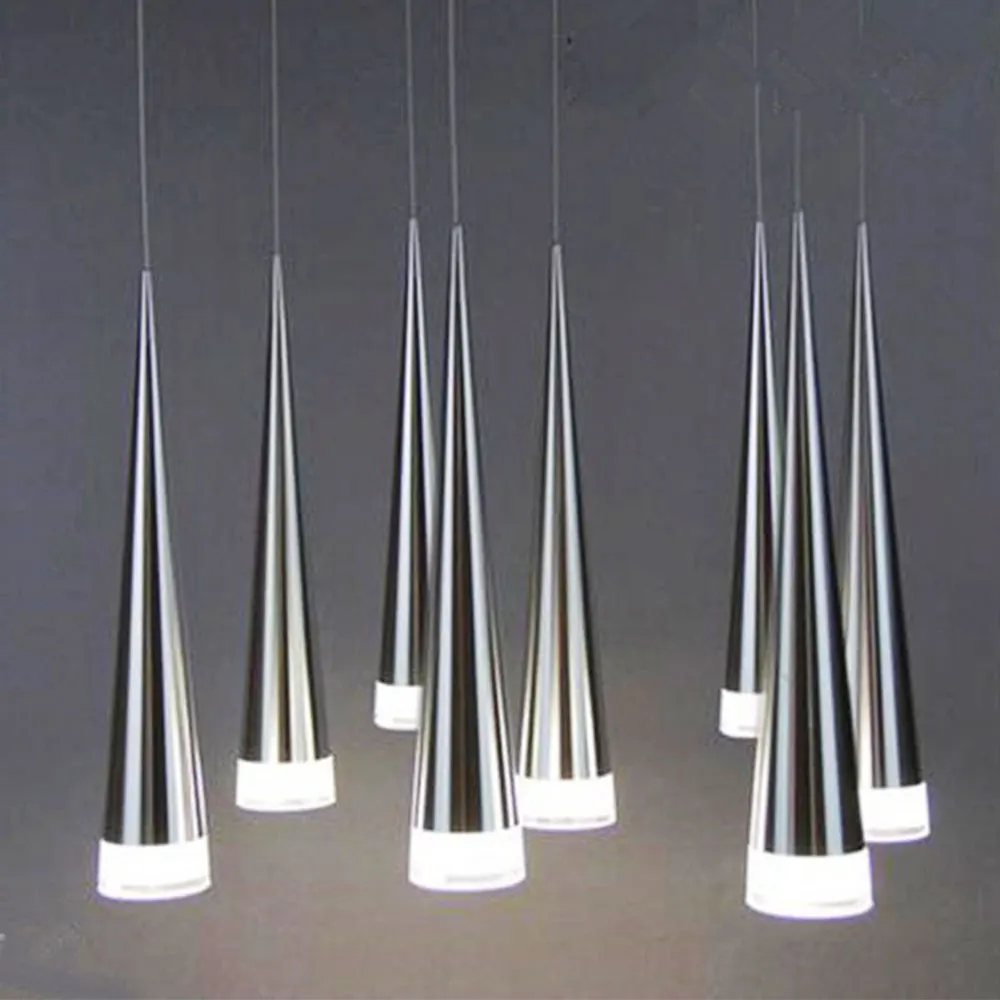 

Modern Pendant Ceiling Conical LED Lamps Aluminum&metal Hang Lamp Home & Commercial Decor Luminary Lanterns Light AC100-240V MYC