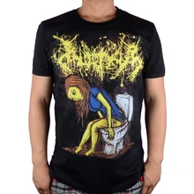 Ужасная Inopexia рок брендовая рубашка фитнес тяжелый рок тяжелый темный металл хлопок скейтборд забавная иллюстрация camiseta