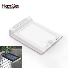 HoozGee супер Солнечный настенный светильник 46 светодиодный 6 в уличная лампа для сада луна лампа с инфракрасной индукцией человеческого тела для наружного освещения