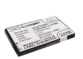 

Cameron Sino 1100mAh Battery 35H00061-26M,BA S320 for HTC/DOPOD Opal, Opal 100, T2222, T2223, Touch Viva, For T-Mobile MDA Basic