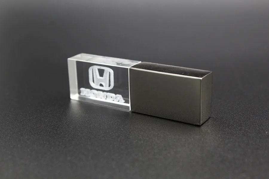 Usb2.0 металлический кристалл Honda ключ модель USB флэш-накопитель 4 ГБ 8 ГБ 16 ГБ 32 ГБ драгоценный камень ручка привода специальный подарок