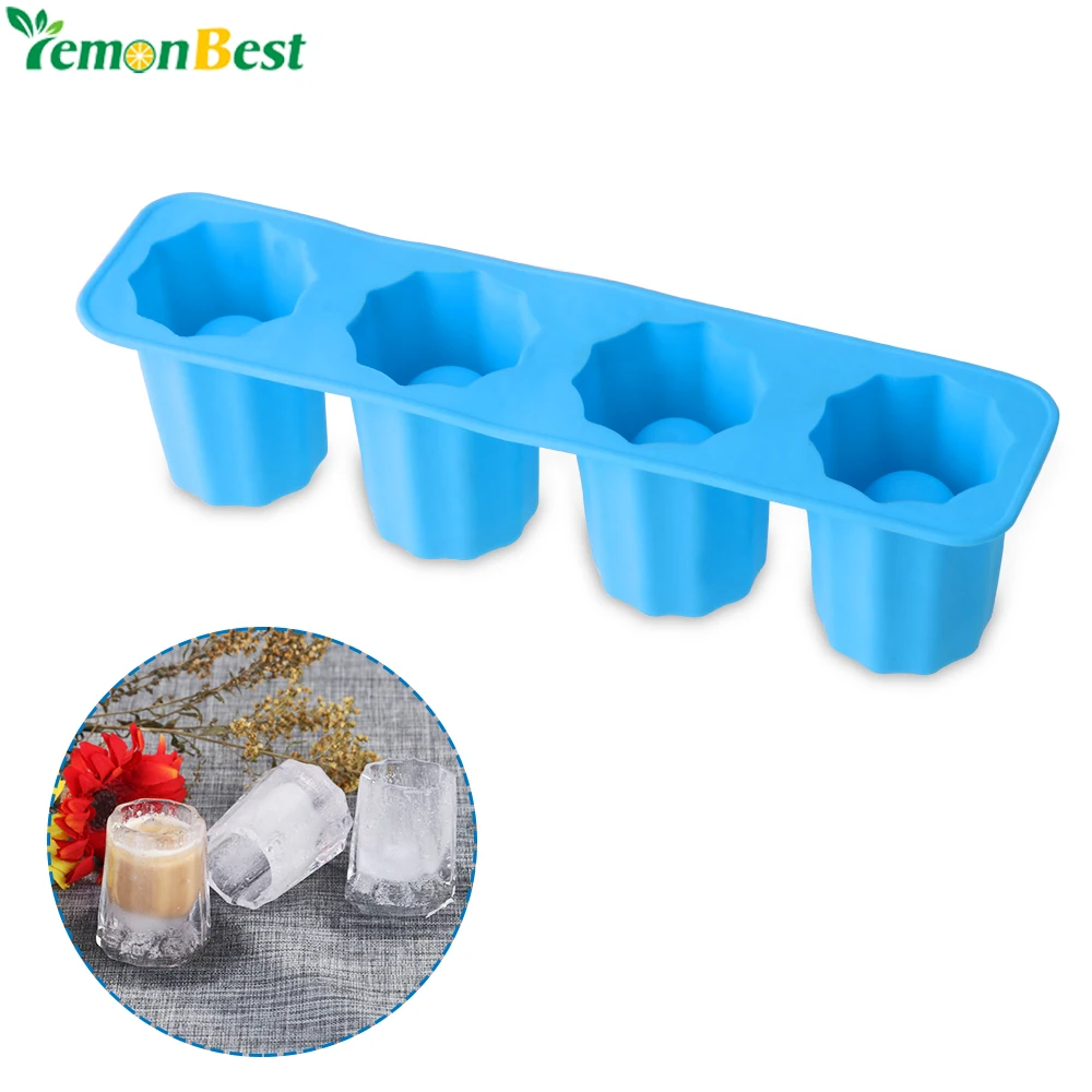 Buy LemonBest Ice Tray Cup 3D Ice Cube Mold Frozen