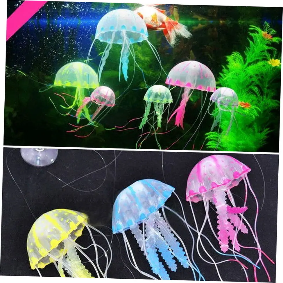 Милое светящееся украшение для аквариума искусственный эффект Декор|aquarium