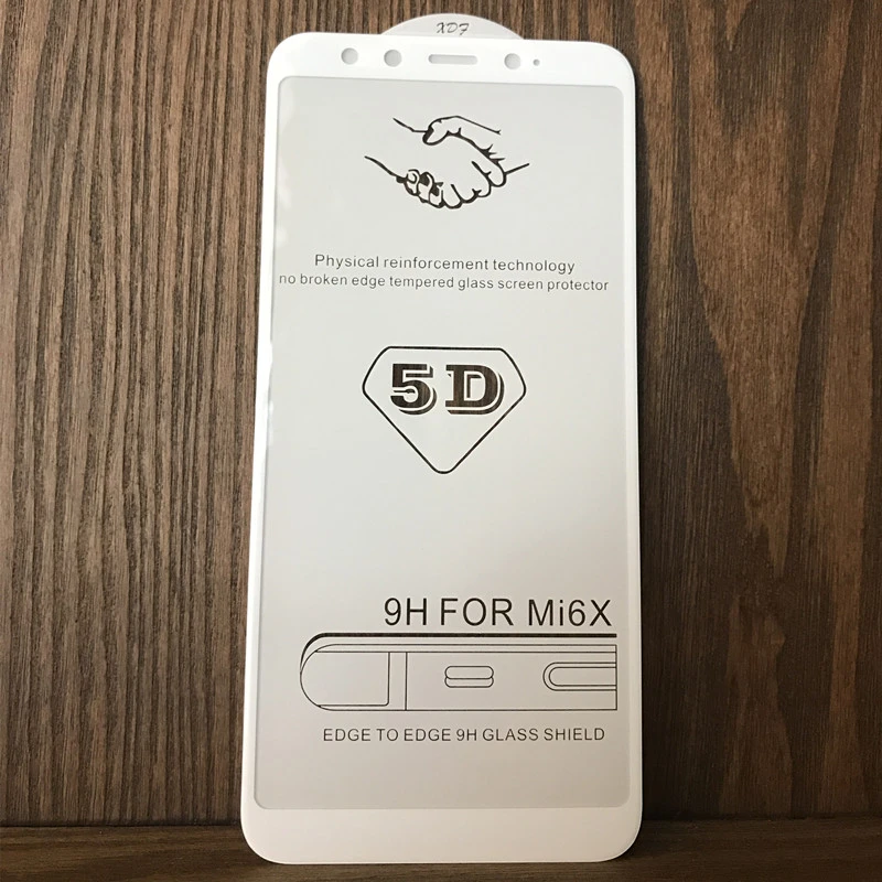 Tfshining 5D Full Tempered Glass For Xiaomi MI 6 8 SE 5X Xiomi Redmi Note 4X 5 Pro Screen Protector Glass For Redmi 5 Plus Glass (7)