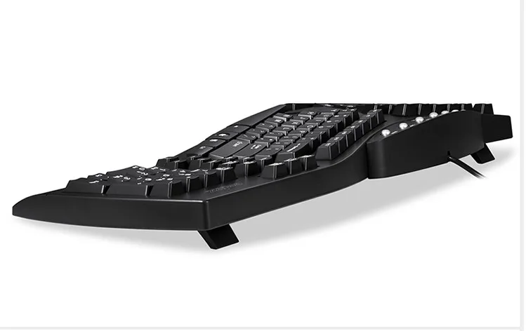 Perixx PERIBOARD 512II эргономичный Разделение Клавиатура проводная USB дизайн