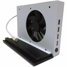 JYS вертикальный охлаждающий вентилятор и 4 порта usb-концентратор для Xbox One S
