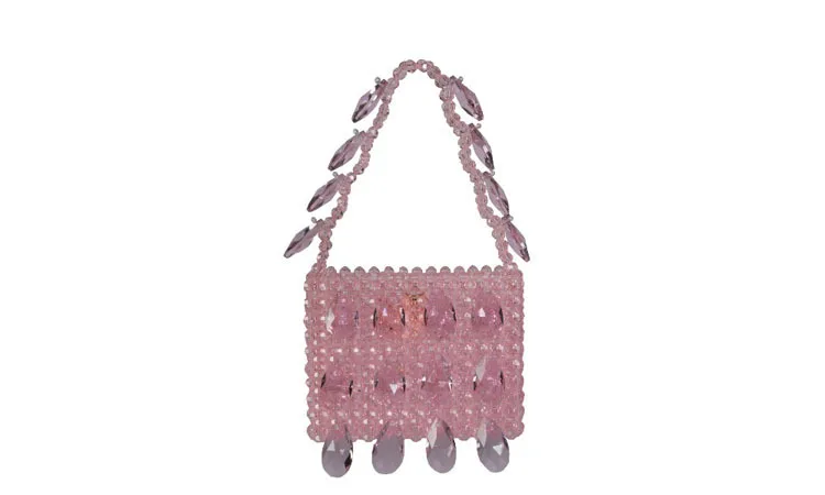 New Style Evening Bag Pearl Exquisite Fashion Mobile Phone Shoulder Bag Handbag Women Beaded Bag