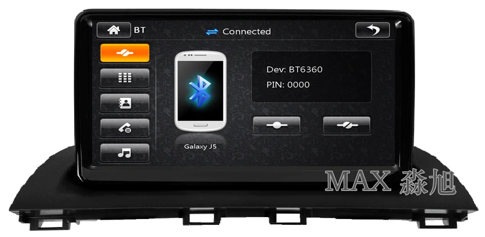 Discount MAX 9" Car Radio GPS Navigation System For Mazda CX-4 Bluetooth Call/Music Free Map Steering wheel control 1080P 3G 8