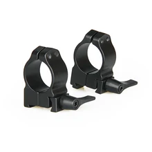 25.4 мм 1 дюймов " кольцо Сфера рейку 20 мм Rail Quick Съемная кронштейн gz240130