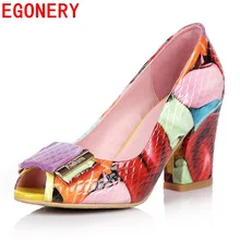 EGONERY fashion pumps shoes 2017 font b summer b font women high heels open toe shoes