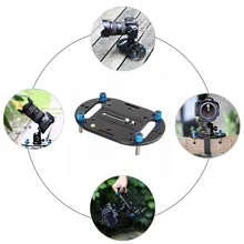 EACHSHOT TB-1 Flat Camera Tripod Plate Base for Canon, Nikon, Sony, Samsung, Olympus Tabletop Weird Place Travel Photography