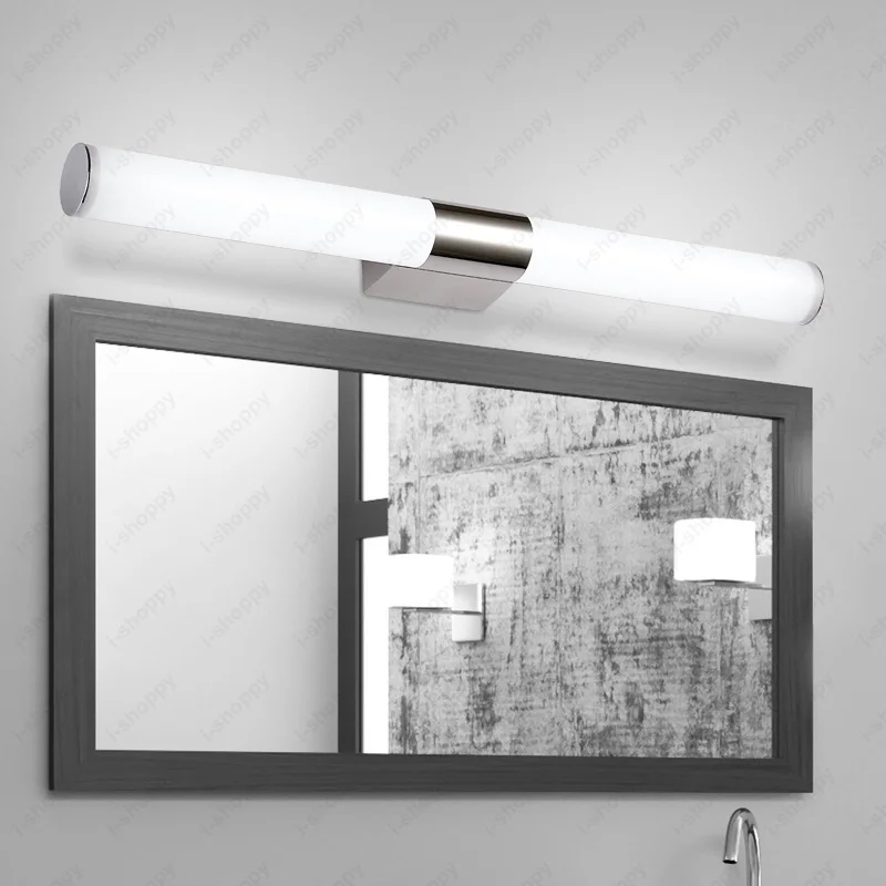

10W/12W/16W/24W LED SMD Acrylic Wall Sconces Mirror Front Lamp Bathroom Hall Light Tube Modern Decor