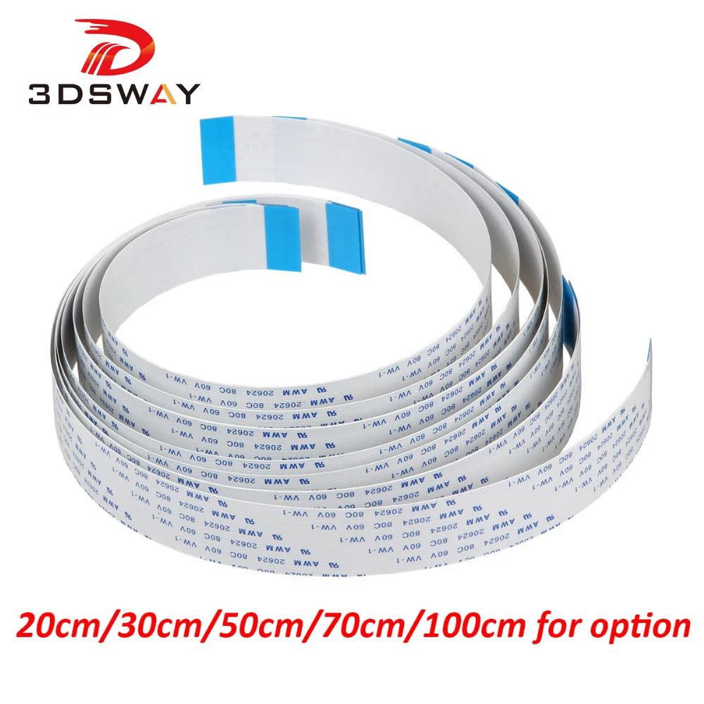 3dsway плата для 3D принтера сенсорный экран FFC FPC гибкий кабель дисплея AWM 20624 80C 60V 36pin