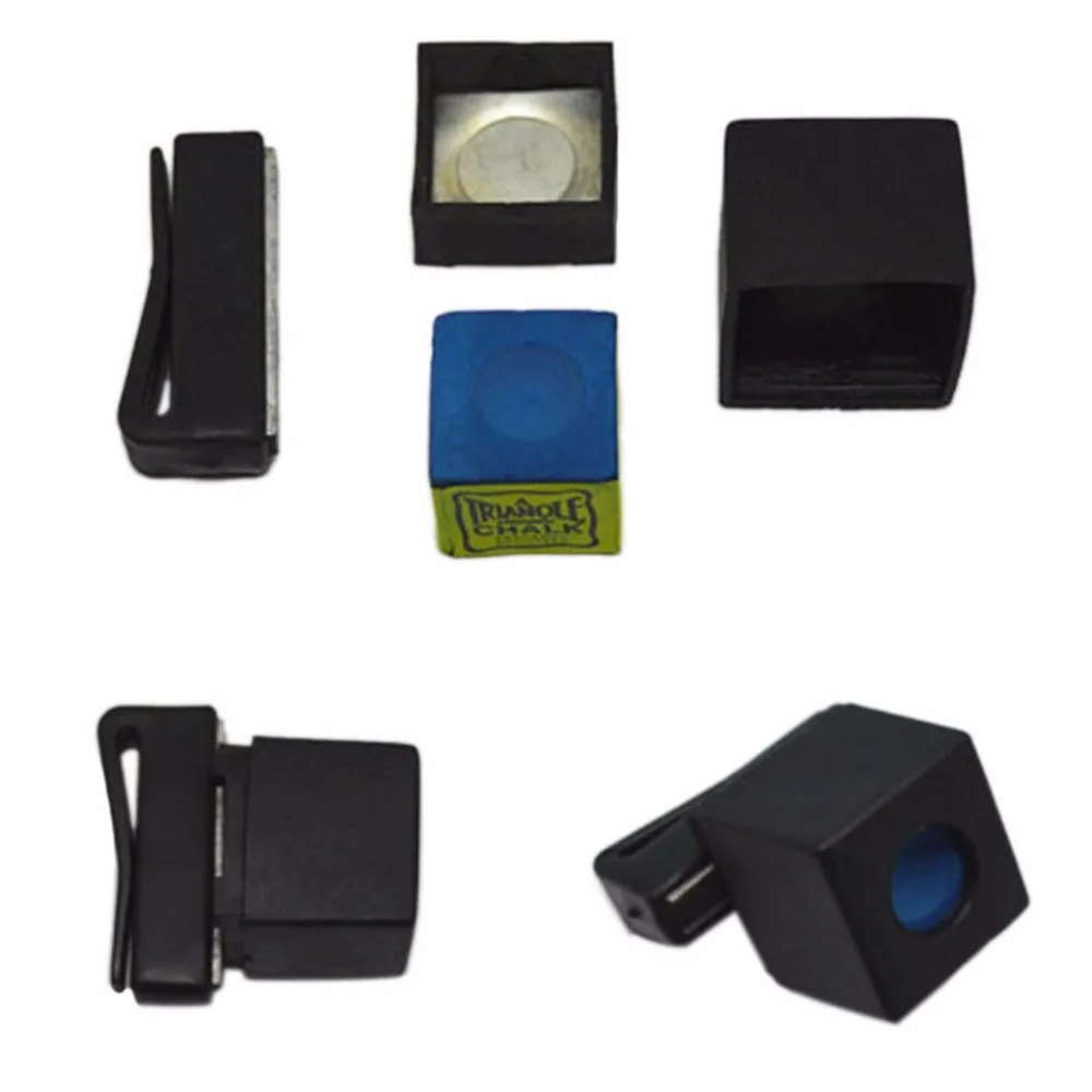 1Pcs New Arrive Pool Billiards Snooker Chalk Holder Cue Chalk