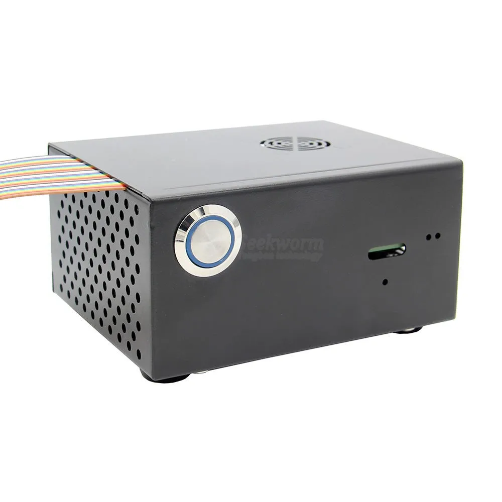  Raspberry Pi X820 V3.0 SSD & HDD SATA Lagerung Bord Passenden Metall Fall/Gehäuse + Power Control S