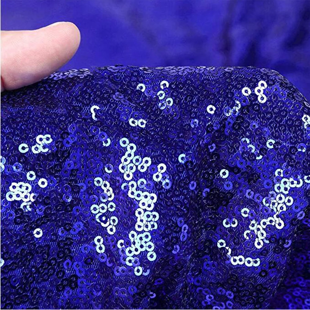 10ps5FTX6FT RoyalblueSequin фоны блесток ткань свадебные шторы фото фон блестящие Декорации