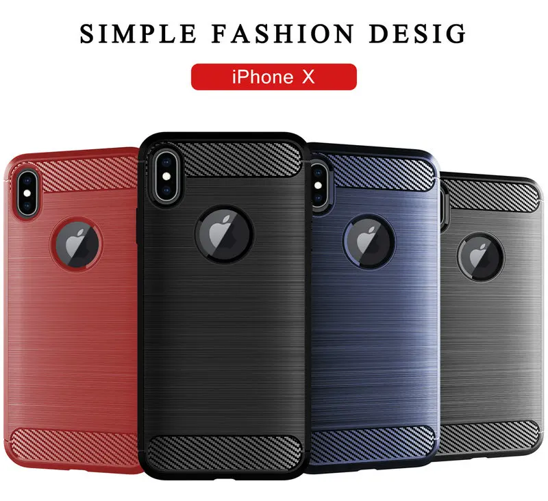 

for Apple iPhone X Ten 10 Silicone Armor Bumper Shockproof Cover Phone Cases for Apple iPhone X Ten 10 Cases Fundas