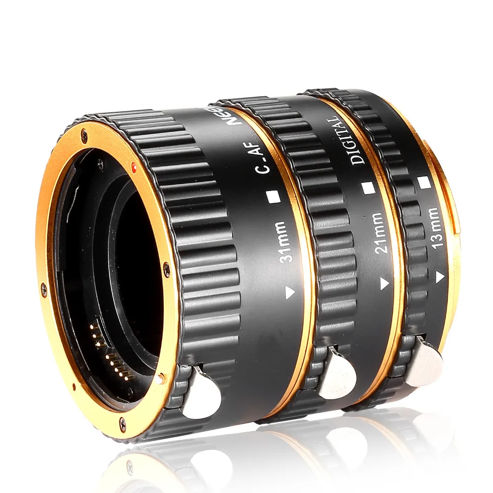 Neewer Auto Focus Macro Extension Tube Set for Canon EOS 300D/350D/400D/450D/500D Extreme Close
