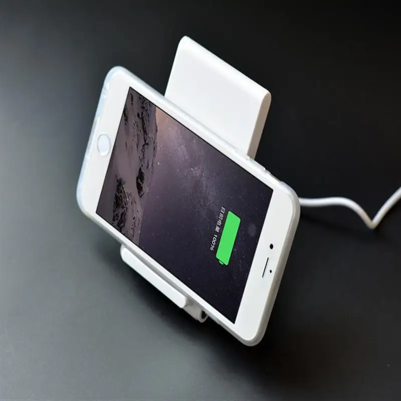 

Qi Wireless Charger 3 Coils Folding Charging Stand For Samsung S6 Edge Plus Note 5 Nexus 5 6 for LG G3 G4 Replacement