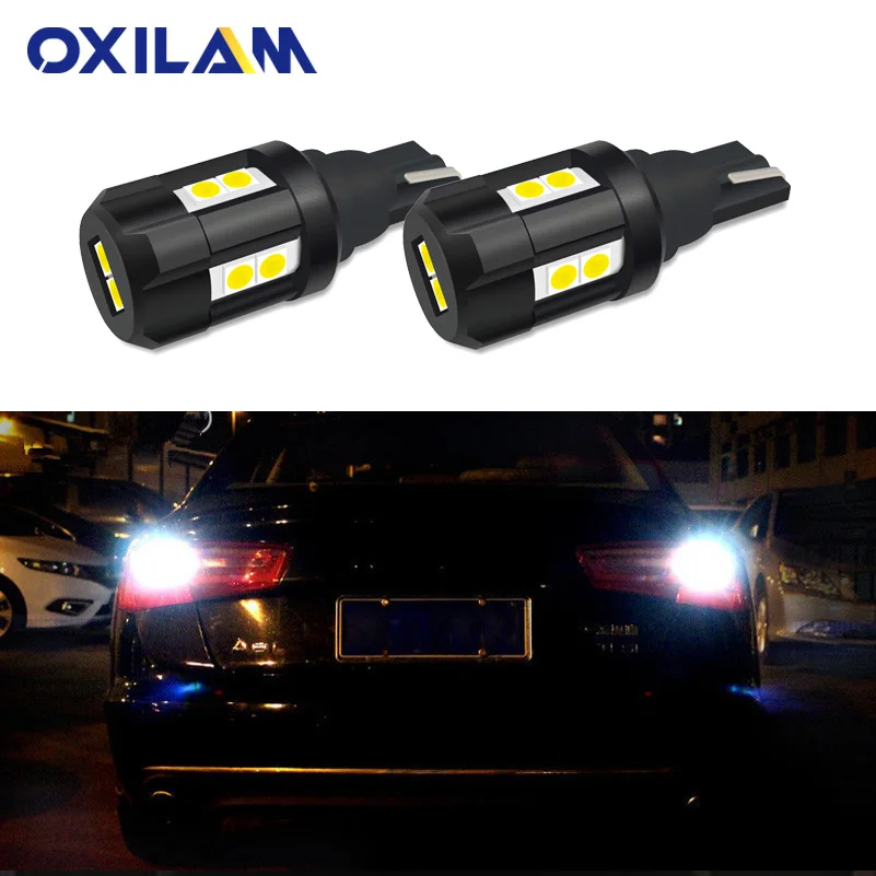 OXILAM 2x Canbus T15 LED Bulb For Audi A3 A4 Quattro 2009 2013 Car Back