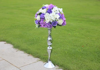 

SPR Free shipping High-end wedding route guide road lead flower shelf hydrangea flowers table centerpiece flower balls decoratio