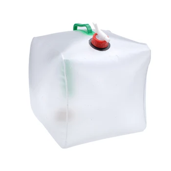 

20L 5.3Gallon Collapsible Water Storage Carrier Container for Camping Hiking Climbing Water Can For Camp Hike Fishing BBQ Shower
