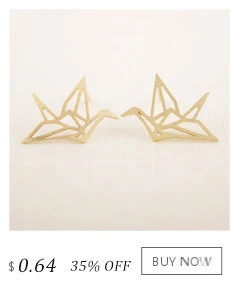 Jisensp модное Птичье ожерелье с подвеской простое оригами ожерелье с Фениксом для женщин вечерние милые геометрические ожерелья ювелирные аксессуары