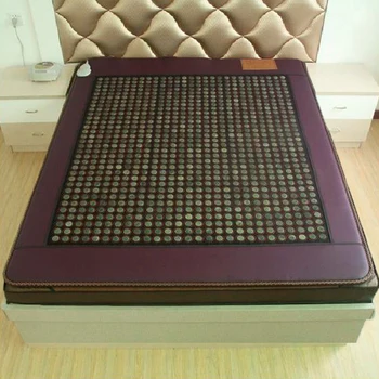 

2016 New Arrival Hot New Jade Mattress Electric Heating Natural Tourmaline Mat korea Tourmaline Mattress Free Shipping 1.2*1.9M
