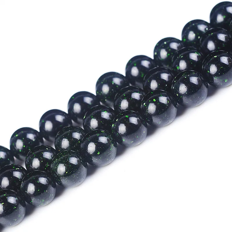 Aliexpress.com : Buy 6 12mm Round Natural Green Sandstone Beads Shiny