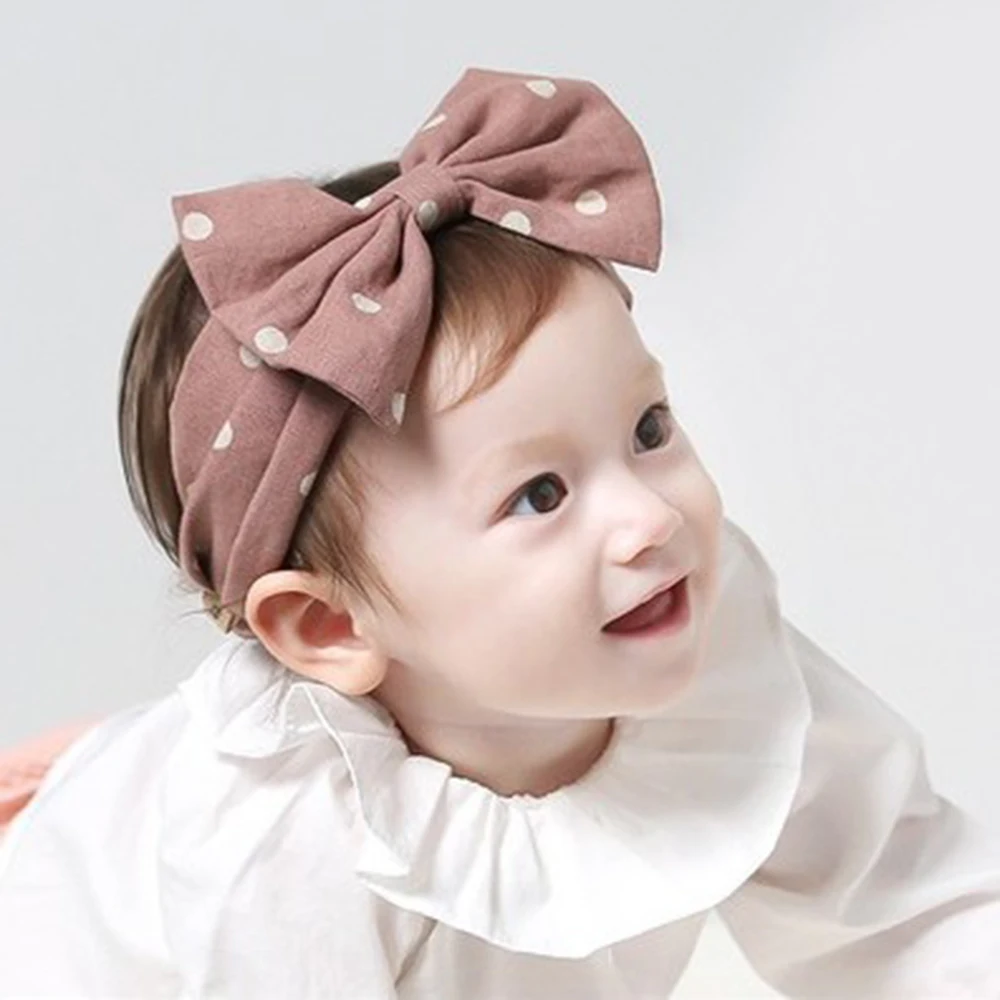 Kids Girls Headband Rabbit Bow Ear Hairband Children Headwear Turban Knot Head Wraps Casual Apparel Accessories | Детская одежда и