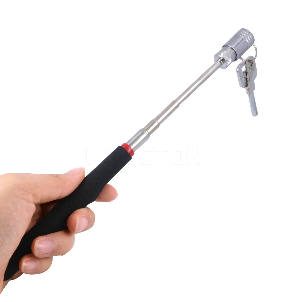 Metal Mini LED Pick Up Tool Telescopic Magnetic Magnet Tool for Picking Up Nuts