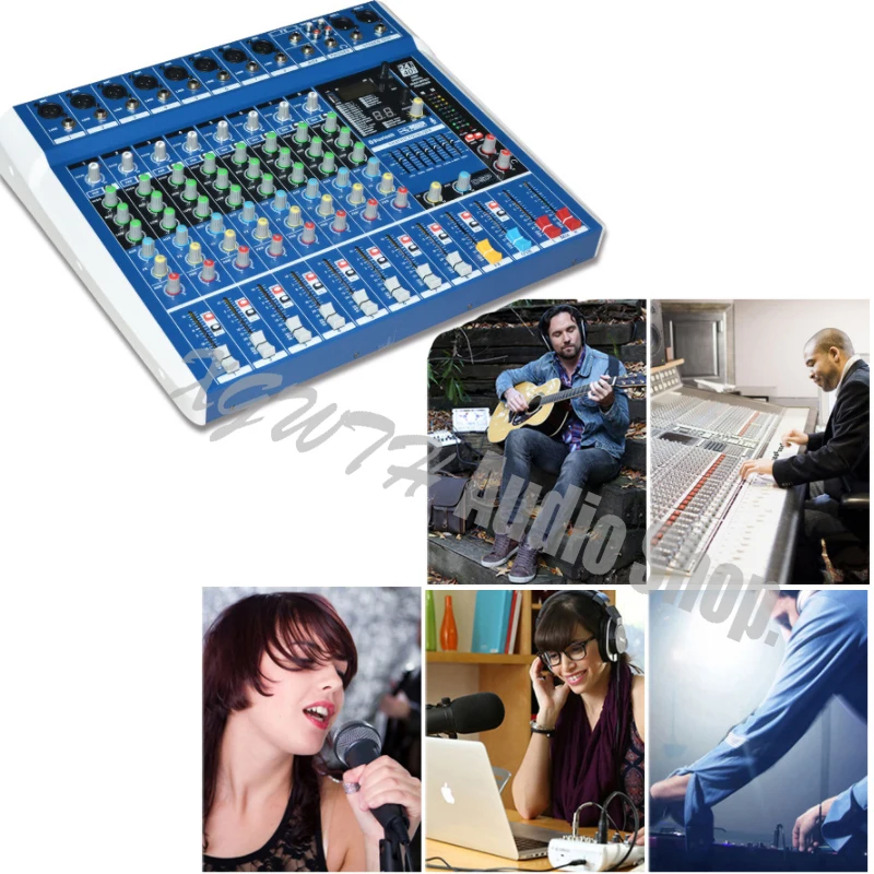 8 Channel Bluetooth Mixer 24-Bit DSP Digital