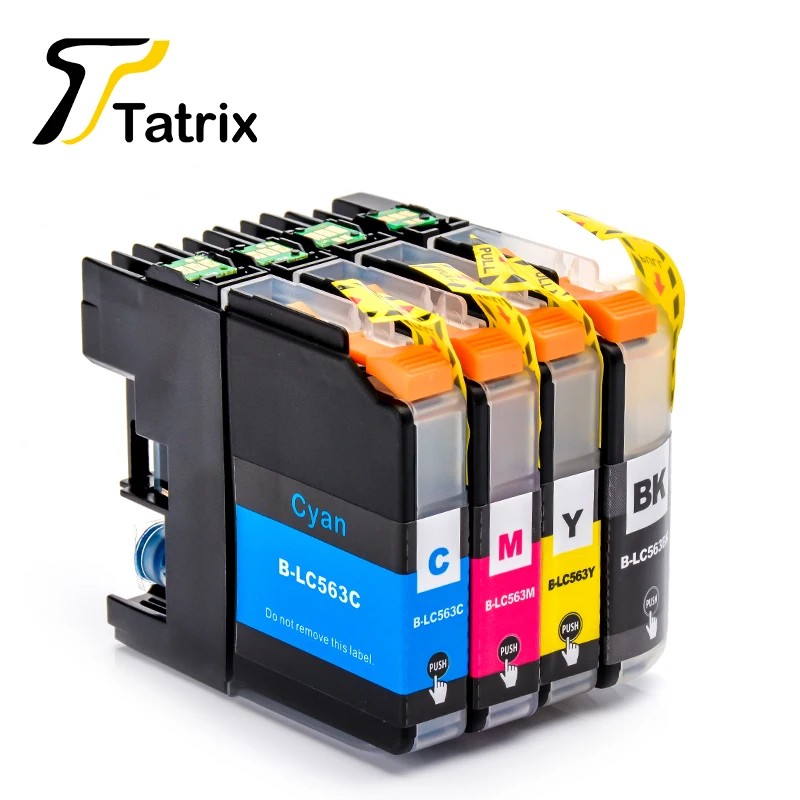 Tatrix LC563 чернильный картридж для Borhter MFC-J2310 J2510 J3520 J3720 принтера