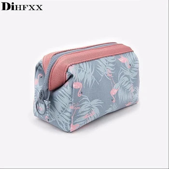 

DIHFXX Fashion Polyester Multifunctional Women Cosmetic Bag Portable Storage Travel High Quality Makeup Bags DX-28