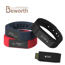 Original i5 Plus font b Smart b font Band Bracelet Bluetooth Intelligent Bangle Sport Waterproof Touch