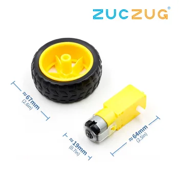 

TT Motor Smart Car Robot Gear Motor for arduino Diy Kit Wheels Smart Car Chassis Motor Robot Remote Control Car DC Gear Motor