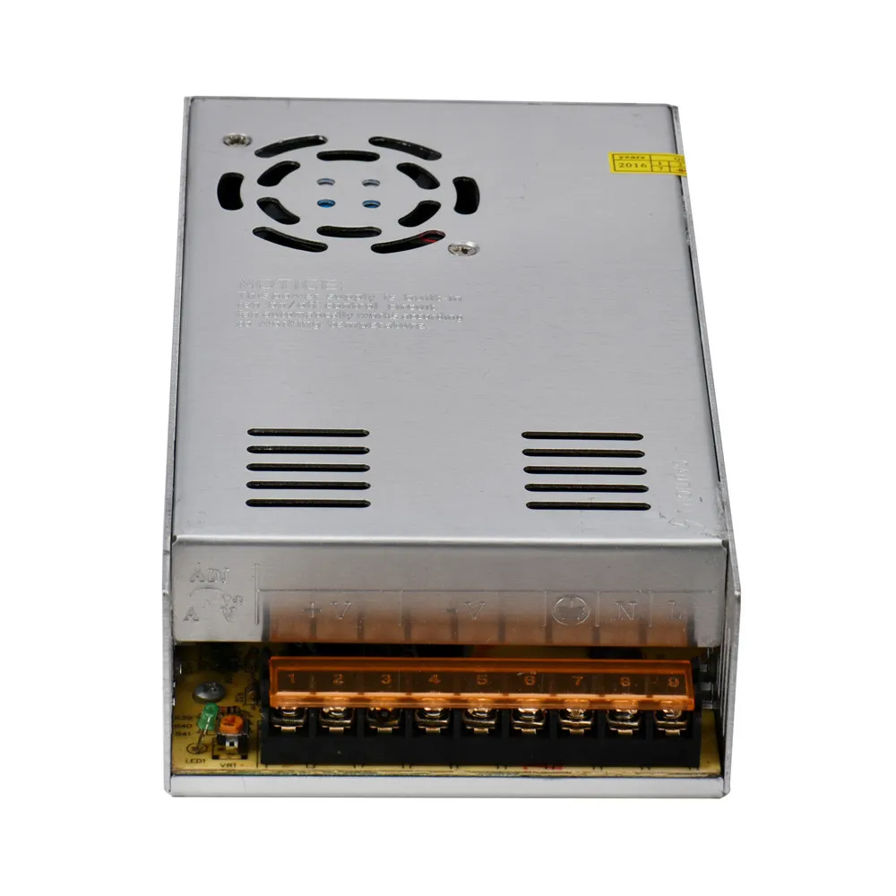 Высокое качество AC 110 V-220 V DC/DC 24V 15A переключатель Питание адаптер дизайном безопасности, защита от перегрузки Универсальный адаптер переменного тока в постоянный ток на входе/полный диапазон